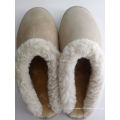 Factory Price Warm Sheepskin Women Indoor Slipper